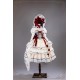 Hinana Queena Alice In Dreamland Tea Party Top and Skirt Sets(Reservation/3 Colours/Full Payment Without Shipping)